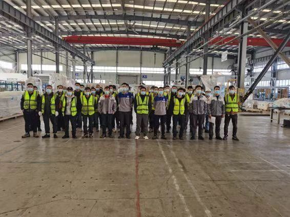 Shandong Junxu Heavy Industry (Group) Co., Ltd. Produktionslinie des Herstellers