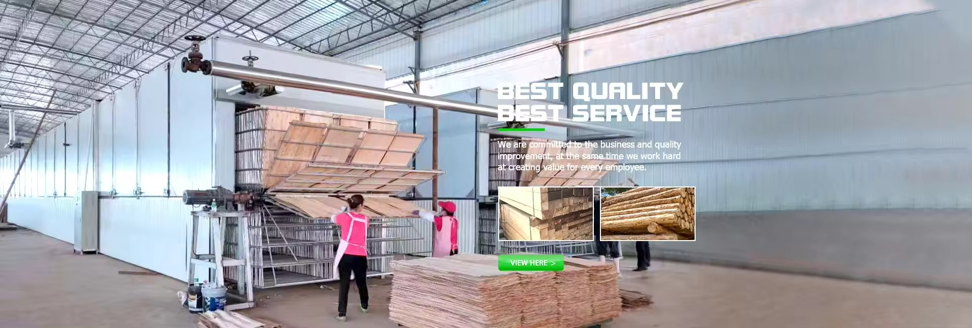Qualität Holztrockner usine