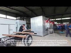 2000 kg Kapazität vollautomatische Holz-Tiefenmodifikations-Produktionsanlage