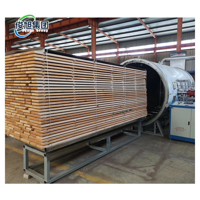 Vollautomatische 9KW 2000 KG Vakuum-Holztrocknungsmaschine für industrielles Nutzholz und Hartholzscheiben